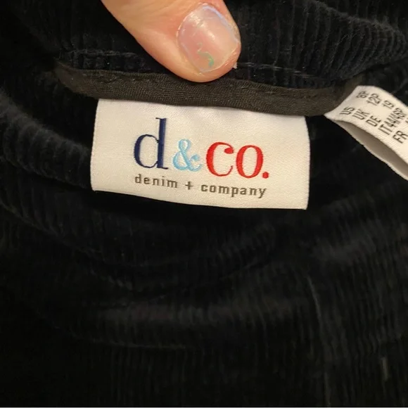 VINTAGE D&CO CORDUROY STRAIGHT LEG PANTS - Picture 6 of 7